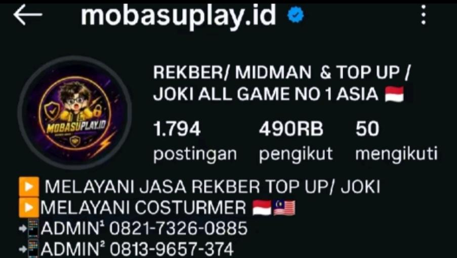 Photo Profile @mobasuplay.id
